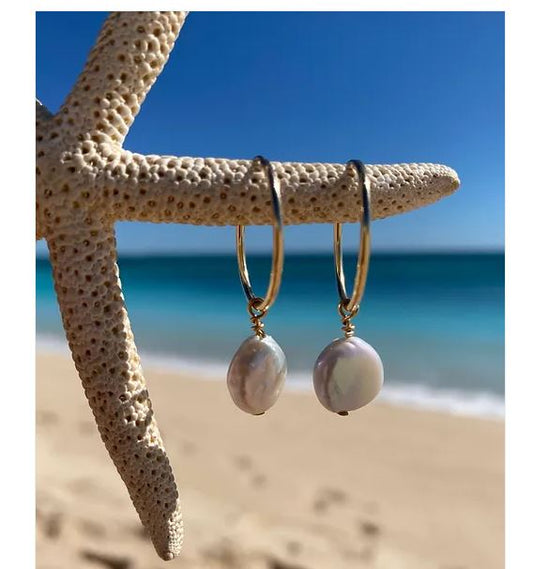 The Trendy Comeback: Puka Shell Earrings - Embrace the Beach Vibes