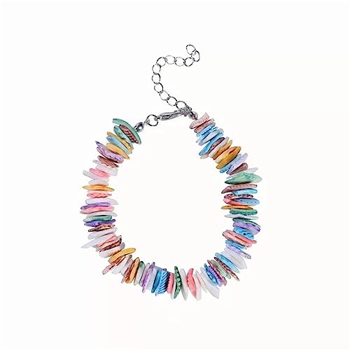 Colorful Puka Shell Beach Boho Handmade Bracelet
