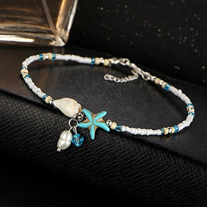 Starfish Boho Anklet & Bracelet Puka Shell Accessory