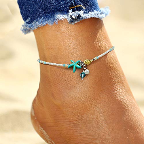 Starfish Boho Anklet & Bracelet Puka Shell Accessory